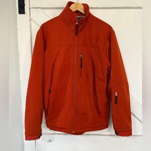 Mountain Gear Mens Jacket Orange Size XL Full Zip